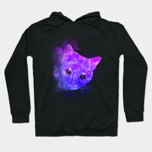 Cat Watercolor Spirit Hoodie